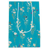 Summer Wildflower Bouquets ミディアムペーパーバッグ (裏面)