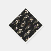 Summer Wildflower Bouquets Abstract Design スタンダードカクテルナプキン (角)