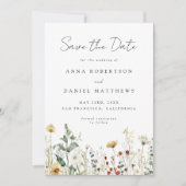 Summer Wildflower Field セーブザデート (正面)