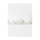 Summer Wildflower Field Wedding 招待状ベリーバンド (裏面例)