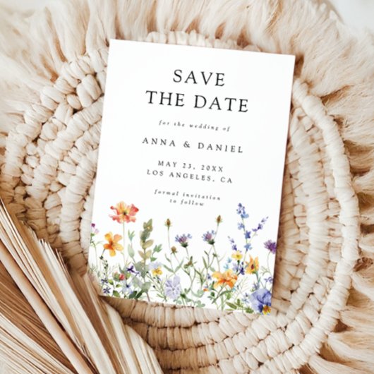 Summer Wildflower Garden セーブザデート