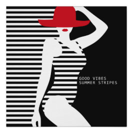 Summer Womanポスター ポスター