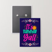 Summer Y'all-54808 缶バッジ (正面/裏面)