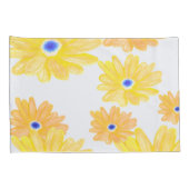 Summer Yellow Floral  枕カバー (裏面-右)