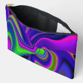 Summerrainbow , Abstract 3D Rainbowart アクセサリーポーチ (見開き)