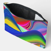 Summerrainbow , Abstract 3D Rainbowart アクセサリーポーチ (見開き)