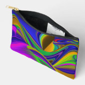 Summerrainbow , Abstract 3D Rainbowart アクセサリーポーチ (見開き)