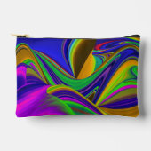 Summerrainbow , Abstract 3D Rainbowart アクセサリーポーチ (正面)