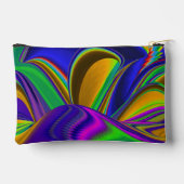 Summerrainbow , Abstract 3D Rainbowart アクセサリーポーチ (裏面)