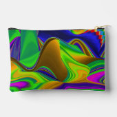 Summerrainbow , Abstract 3D Rainbowart アクセサリーポーチ (裏面)