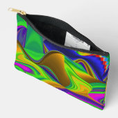 Summerrainbow , Abstract 3D Rainbowart アクセサリーポーチ (見開き)