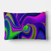 Summerrainbow , Abstract 3D Rainbowart アクセサリーポーチ (裏面)