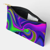 Summerrainbow , Abstract 3D Rainbowart アクセサリーポーチ (見開き)