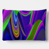 Summerrainbow , Abstract 3D Rainbowart アクセサリーポーチ (正面)