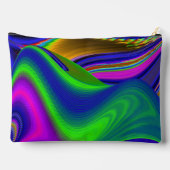 Summerrainbow , Abstract 3D Rainbowart アクセサリーポーチ (裏面)