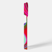 Summerrainbow , Abstract 3D Rainbowart iPhoneケース (右側面)