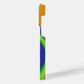 Summerrainbow , Abstract 3D Rainbowart iPhoneケース (左側面)