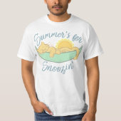 Summer's For Snoozin Tシャツ (正面)
