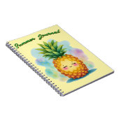 Summer's Journalハッピーパイナップルノート ノートブック (右側)