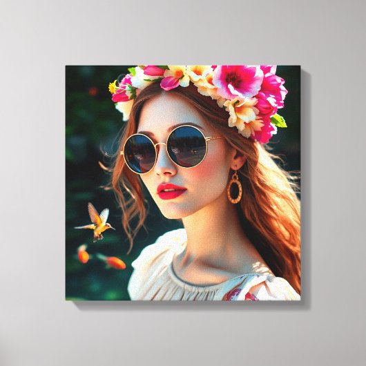 Summer's Radiance キャンバスプリント (正面)