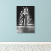 Summertime Funtime No 2 キャンバスプリント (インサイチュ (ウッドフロア))