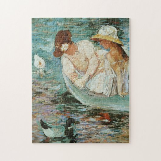 Summertime | Mary Cassatt ジグソーパズル (縦)