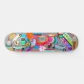 Summertime Skateboard スケートボード (横)