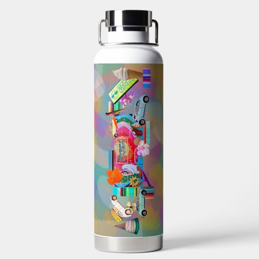 Summertime Water Bottle ウォーターボトル (背面)