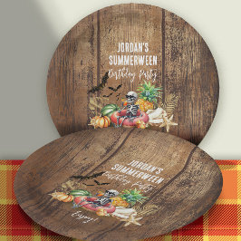 Summerween Birthday Party ペーパープレート