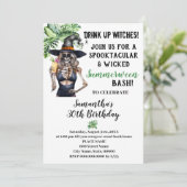 Summerween Drink Up Witches Pool Birthday Party 招待状 (スタンド正面)