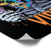 Summerween Halloween Summer Party Costume Funny Su ポスター (角)