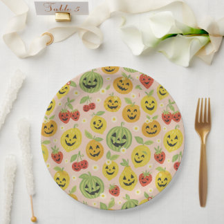 Summerween Paper Plates, Summerween Party Decor ペーパープレート