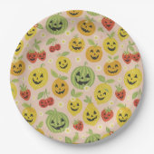 Summerween Paper Plates, Summerween Party Decor ペーパープレート (正面)