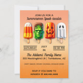 Summerween Spooktacular Halloween Summer Party 招待状 (正面)