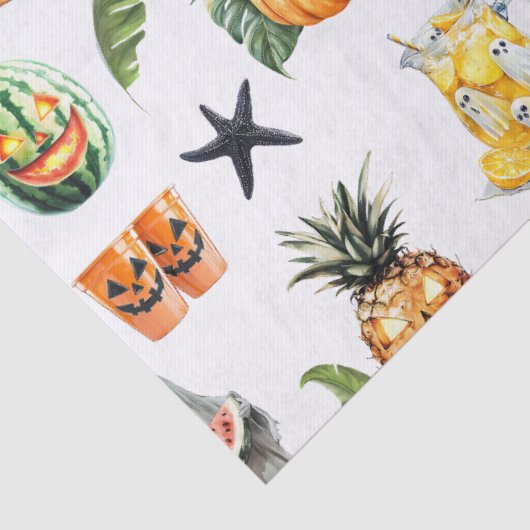 Summerween Summer Halloween Tropical Gothic 薄葉紙 (詳細)