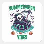Summerween Vibes – Reaper Relaxed スクエアシール (正面)