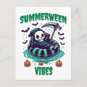 Summerween Vibes – Reaper Relaxed ポストカード (正面)