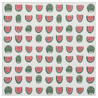 Summerween Watermelon Skull ファブリック