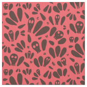Summerween Watermelon Skull  ファブリック (クローズアップ)