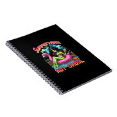 Summerween Witch Vibes Vacation Halloween Funny Pa ノートブック (右側)