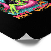 Summerween Witch Vibes Vacation Halloween Funny Pa ポスター (角)