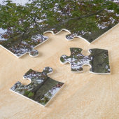 summit湖の草原の道 ジグソーパズル (側面)