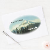 Summit Countyのシール 楕円形シール (封筒)