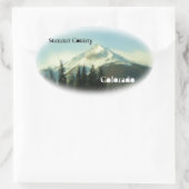 Summit Countyのシール 楕円形シール (バッグ)