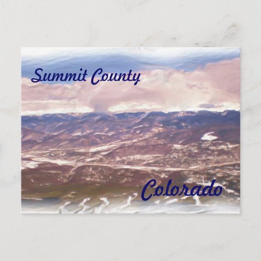 Summit County Coloradoはがき ポストカード (正面)