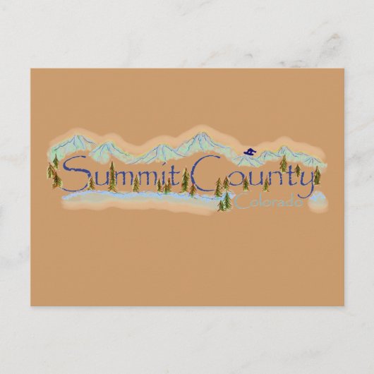 Summit County Coloradoはがき ポストカード (正面)