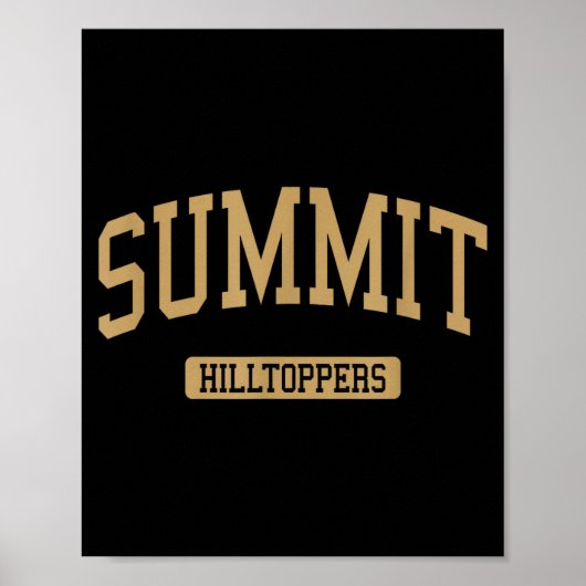 Summit High School Hs Summit Nj Varsity Srts  ポスター (正面)