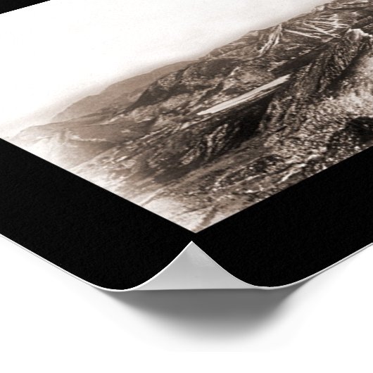 Summit Pikes Peak写真1919 ポスター (角)