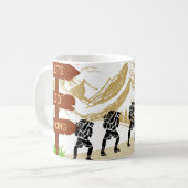 Summit Sipper Adventure Awaits with Our Hiking Mug コーヒーマグカップ (正面左)