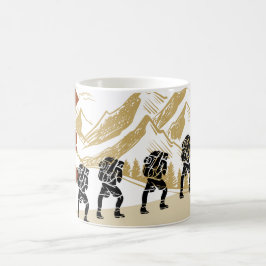Summit Sipper Adventure Awaits with Our Hiking Mug コーヒーマグカップ